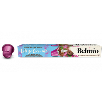 Belmio Let's go Coconutz 10 Capsules for Nespresso®