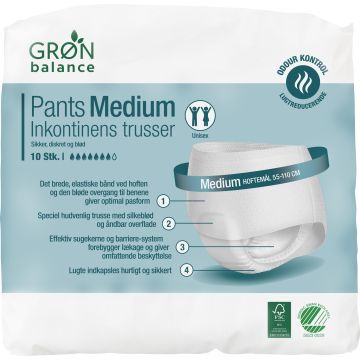 GB INCON.CULOTTES MOYEN 10 PCS
