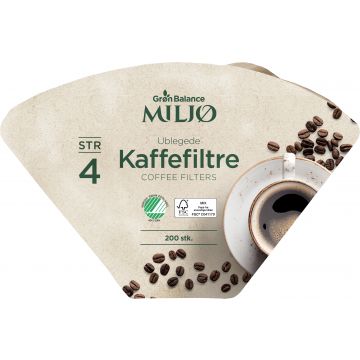 GB FILTRE À CAFÉ BRUN NO. 4 200 PCS