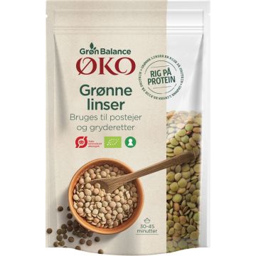 GB LENTILLES VERTES ECO 400 G