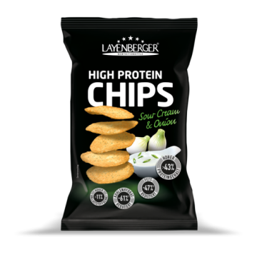 High Protein Chips Sour Cream & Onion