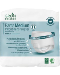 GB INCON.CULOTTES MOYEN 10 PCS