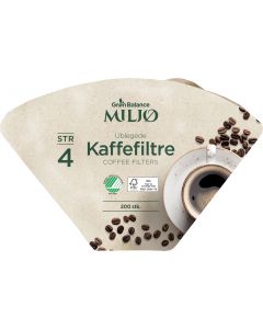 GB FILTRE À CAFÉ BRUN NO. 4 200 PCS